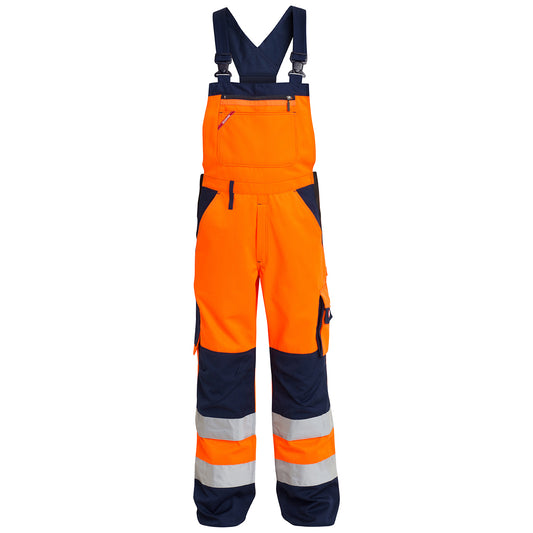 SAFETY EN ISO 20471 LIGHT BIB OVERALL WITH ELASTIC ENGEL