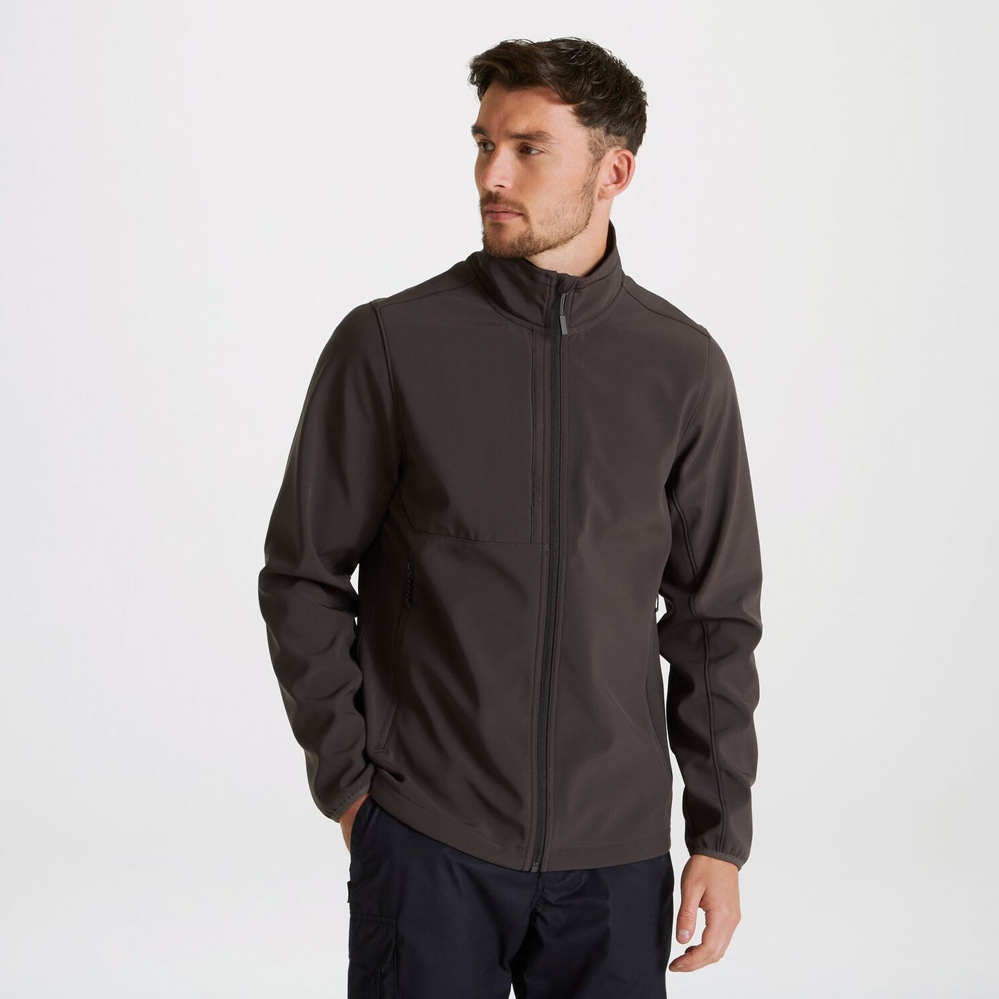 HUNTER EXPERT BASECAMP SOFTSHELL JACKET CRAGHOPPERS