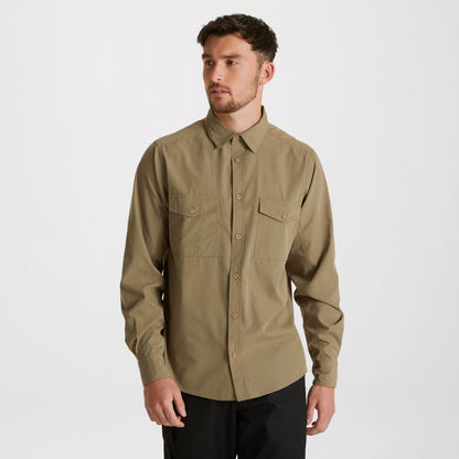 HUNTER EXPERT KIWI LONG SLEEVED SHIRT CRAGHOPPERS