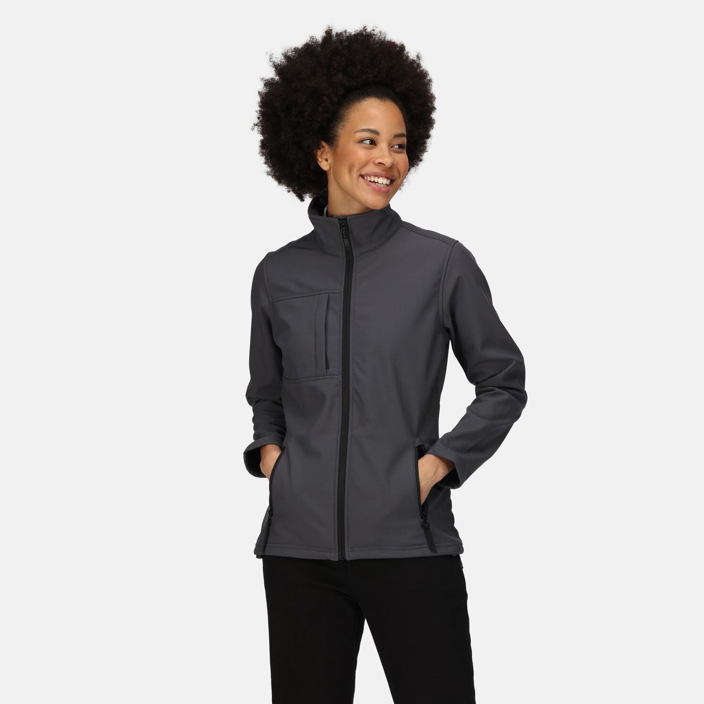 WOMEN'S PRINTABLE 3 LAYER MEMBRANE SOFTSHELL JACKET OCTAGON II REGATTA