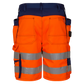 SAFETY EN ISO 20471 SHORTS WITH HANGING TOOL POCKETS ENGEL