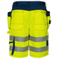 SAFETY EN ISO 20471 SHORTS WITH HANGING TOOL POCKETS ENGEL