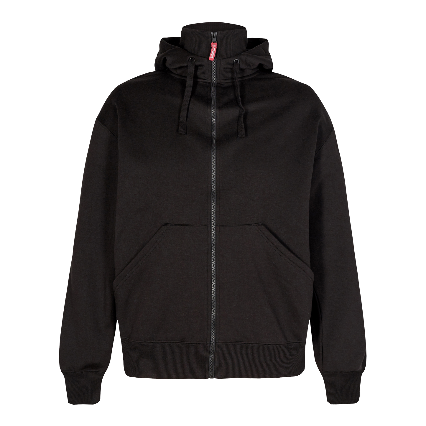 EXTEND HOODED SWEAT JACKET WITH COLLAR ENGEL