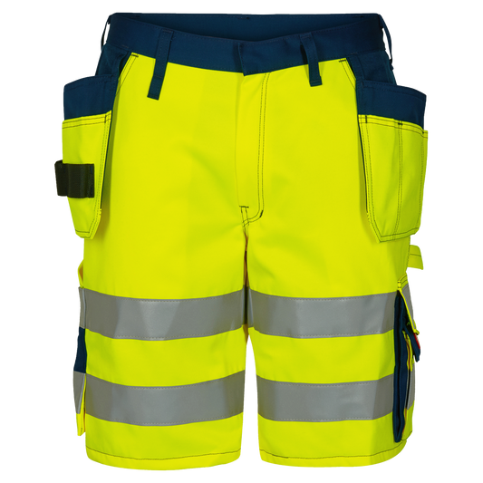 SAFETY EN ISO 20471 SHORTS WITH HANGING TOOL POCKETS ENGEL