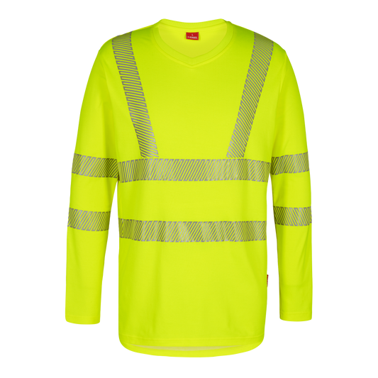 SAFETY EN ISO 20471 LONG-SLEEVED T-SHIRT WITH V-NECK ENGEL