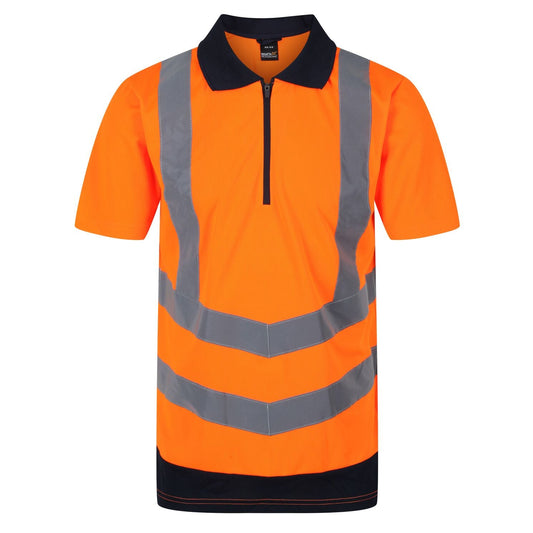 HI-VIS PRO REFLECTIVE POLO T-SHIRT REGATTA