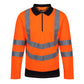 HI-VIS PRO LONG SLEEVED POLO SHIRT