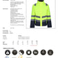 HI-VIS VODOODPORNA PARKA JAKNA REGATTA