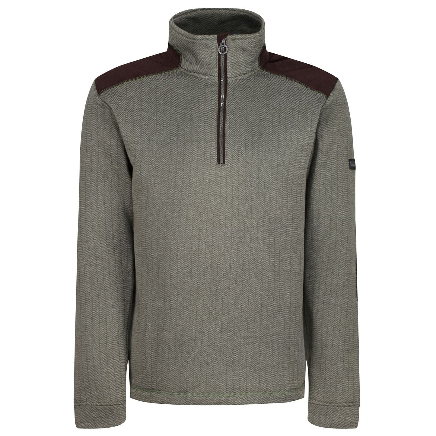 HUNTER HALF ZIP FLEECE SWEATSHIRT HOLBECK REGATTA