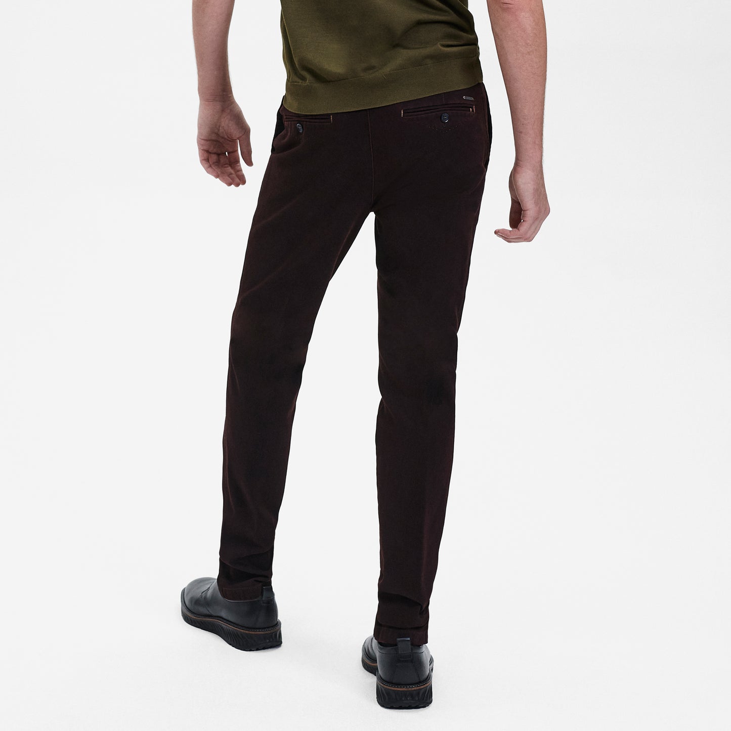 CHINO IN MODERN FIT DK SUNWILL