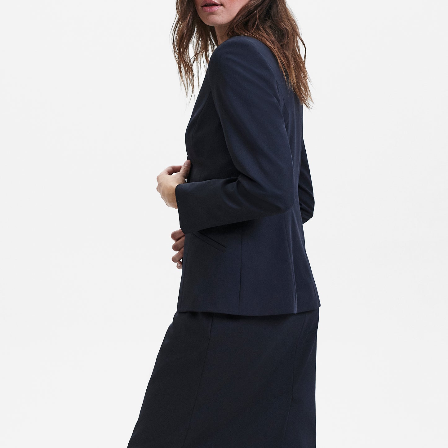 WOMEN'S REGULAR FIT TRAVELLER BLAZER SUNWILL