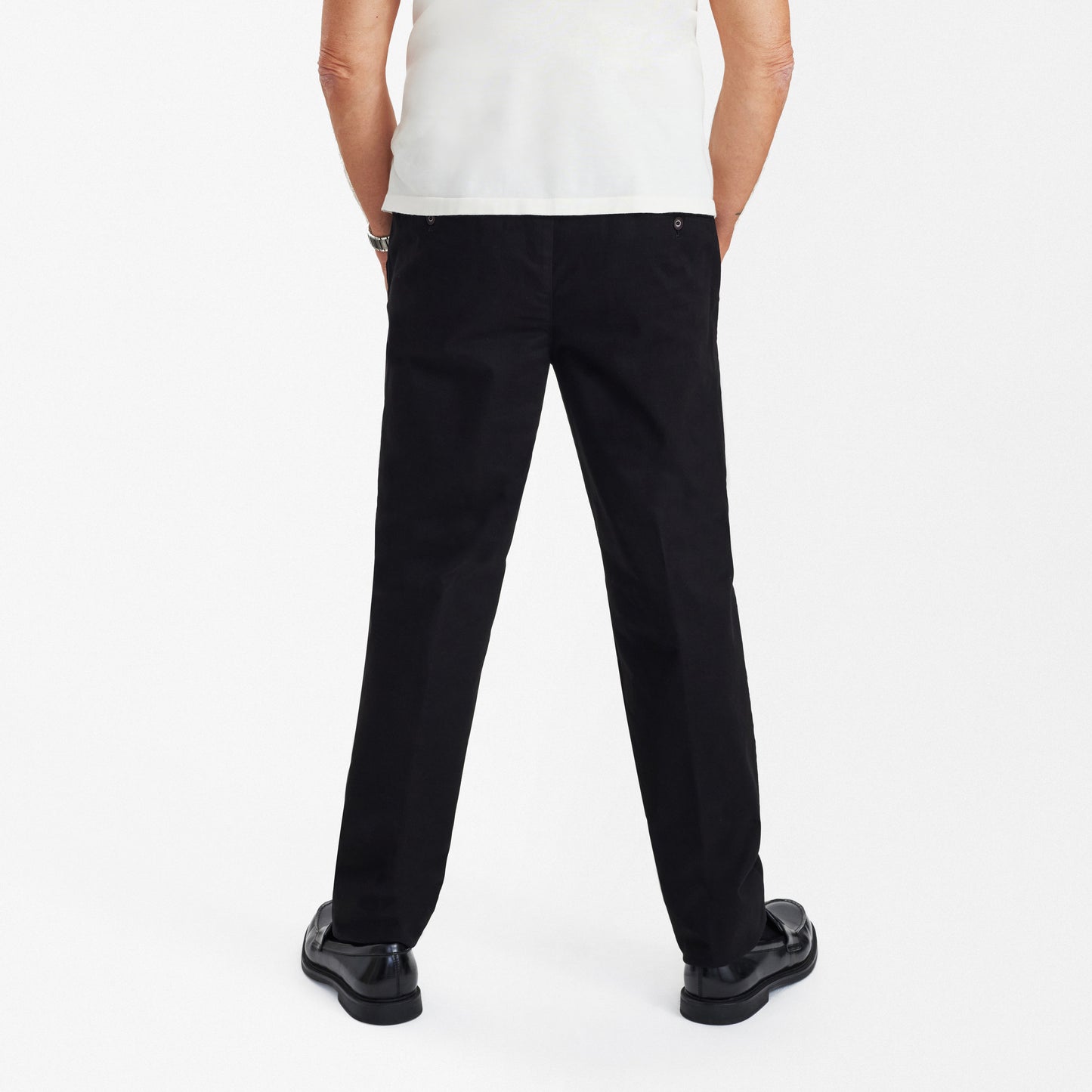 IN-CA COTTON TROUSERS WITH ELASTIC WAISTBAND SUNWILL