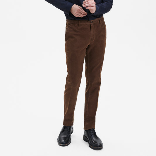 CHINO IN MODERN FIT DK SUNWILL