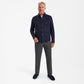 IN-CA WOOL TROUSERS WITH ELASTIC WAISTBAND SUNWILL
