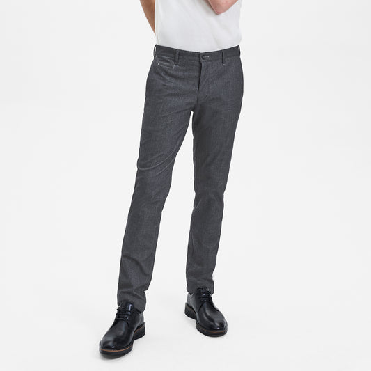 WOOL LOOK TROUSERS IN FITTED FIT SUNWILL