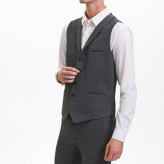 MENS EXTREME FLEXIBILITY WAISTCOAT IN MODERN FIT SUNWILL