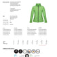 WOMEN'S PRINTABLE 3 LAYER MEMBRANE SOFTSHELL JACKET OCTAGON II REGATTA