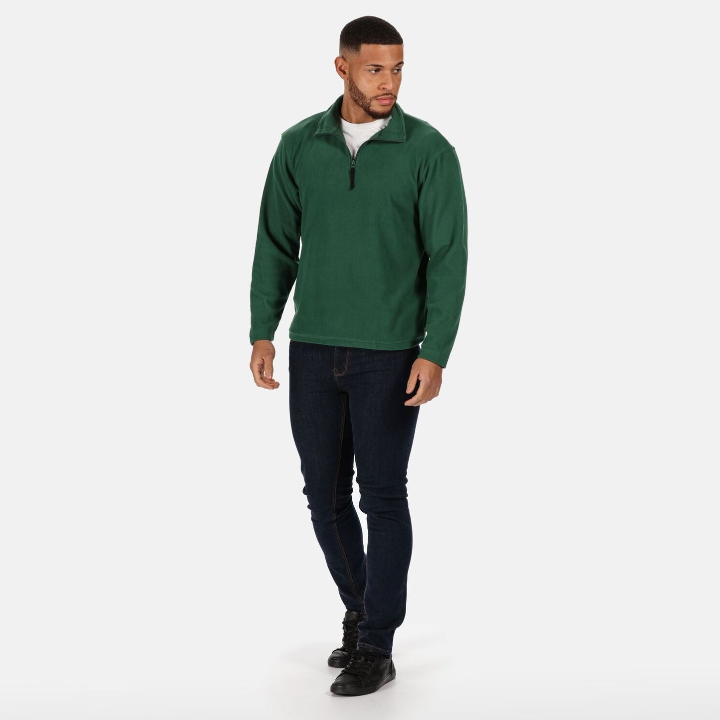 HUNTER MICRO ZIP NECK FLEECE REGATTA