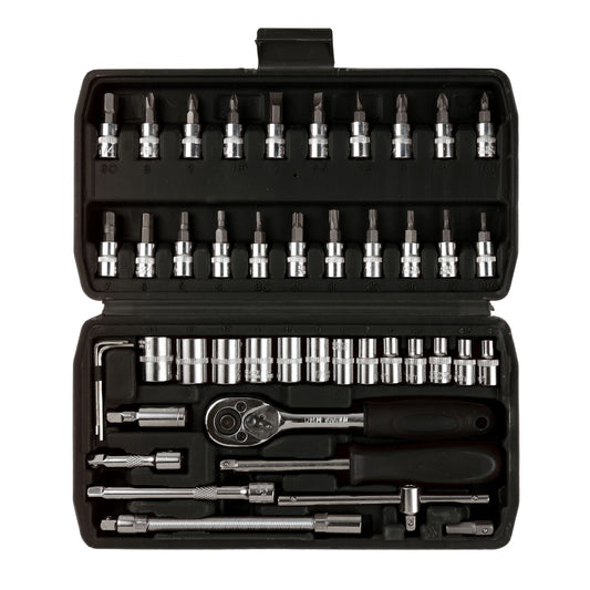 SOCKET WRENCH SET 46PCS  REGATTA