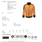 HI-VIS 3 LAYER SOFTSHELL JACKET REGATTA